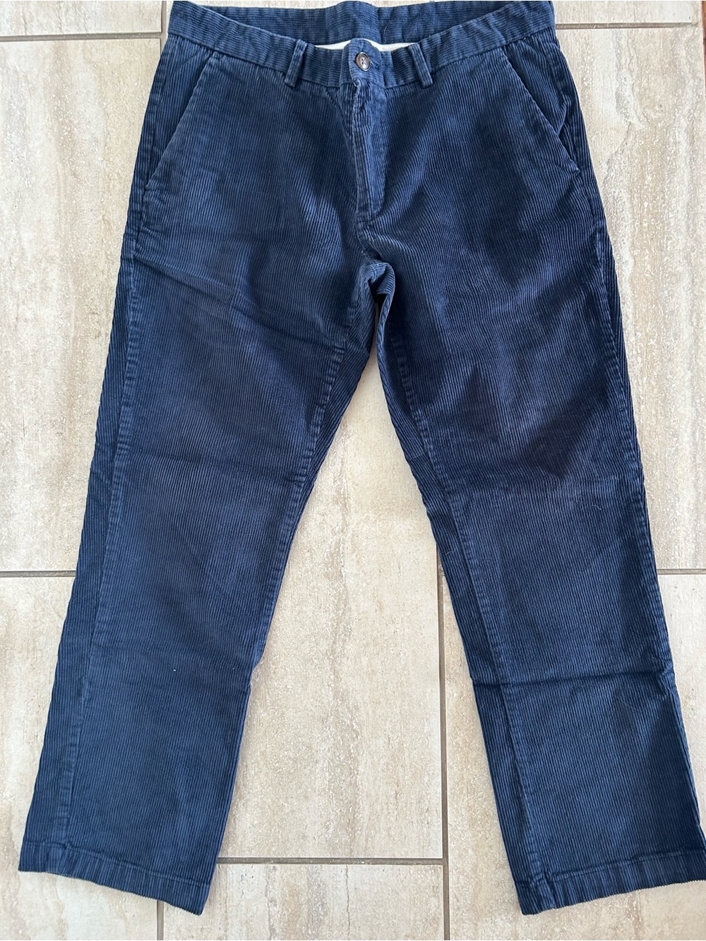 St. John's Bay Men's Dark Navy Corduroy Pants